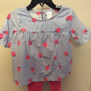 Carter toddler 2-piece outfit